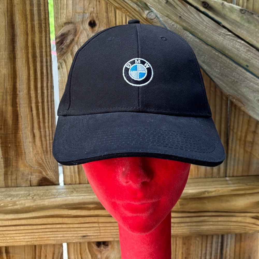 BMW Black Adjustable Hat